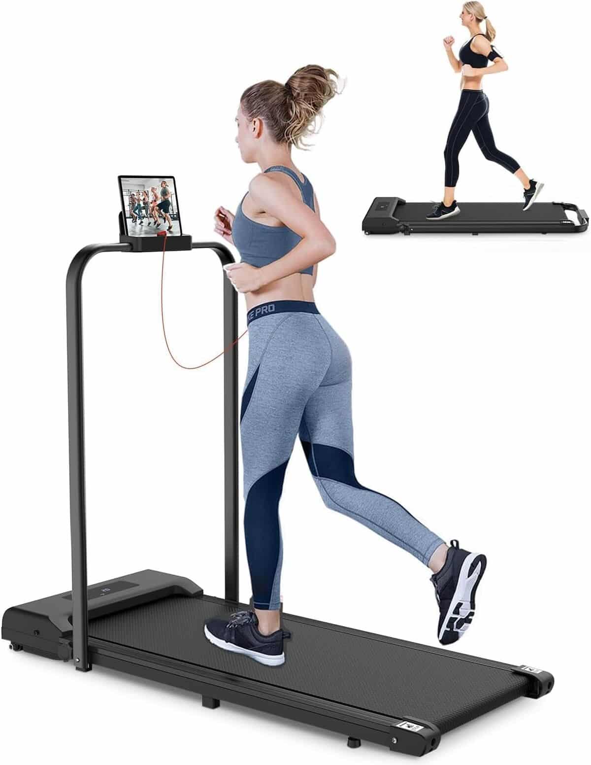 Test du HomeFitnessCode : tapis de course pliable 2 en 1, moteur 2.5 HP