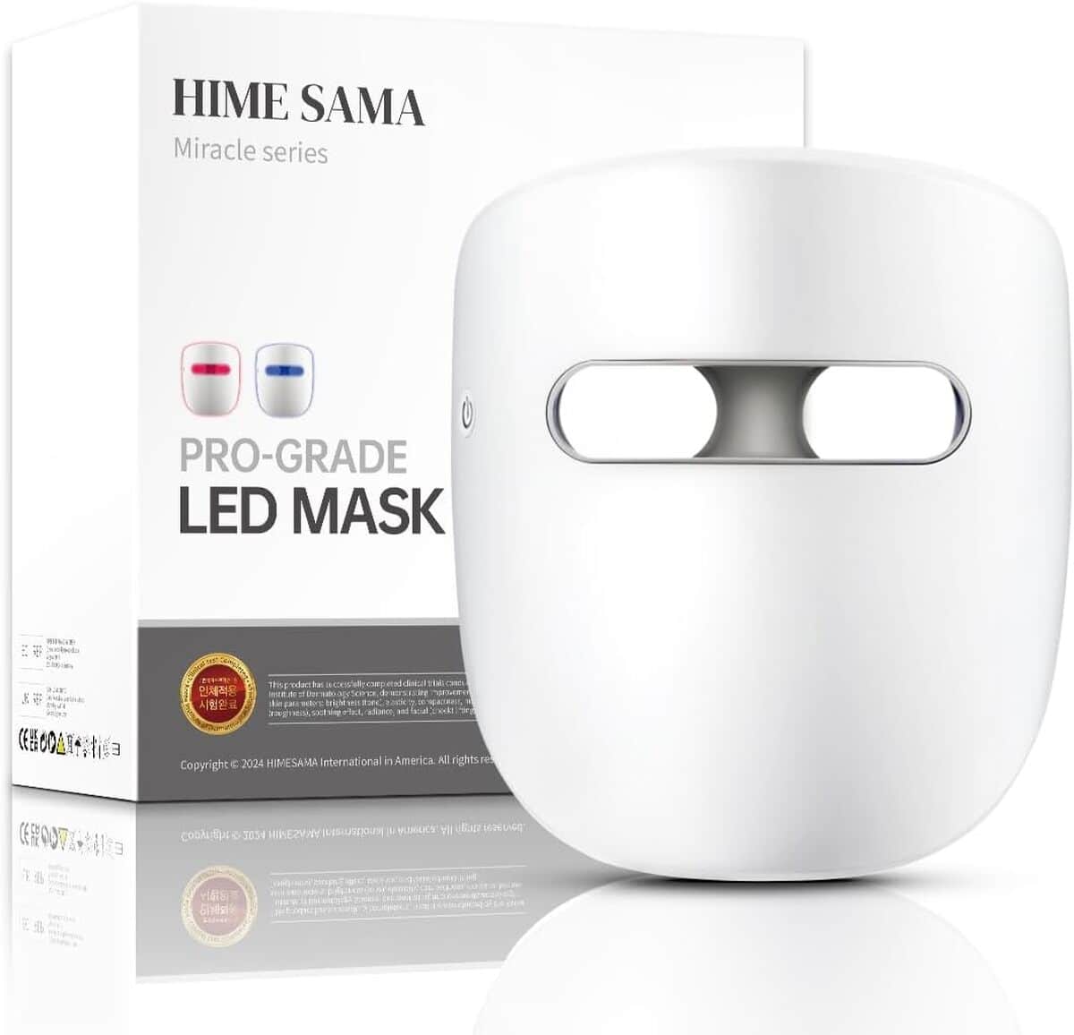 Test du masque led visage Hime Sama RB-010 : soin anti-âge à domicile