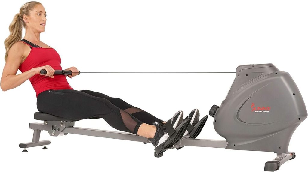 Test du rameur magnétique Sunny Health & Fitness SF-RW5801 : pliable et silencieux