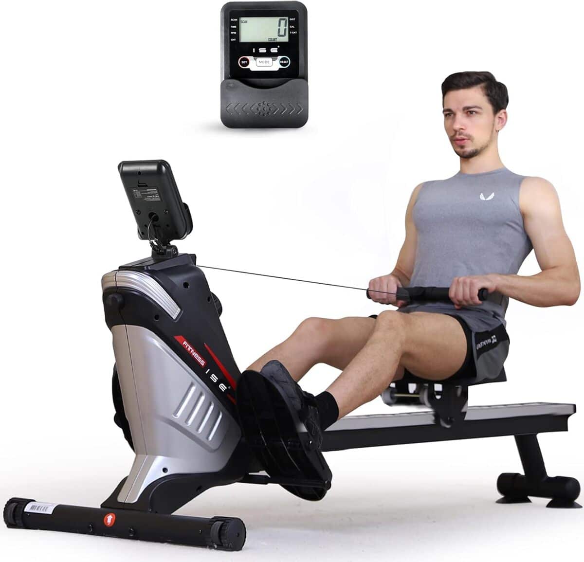 Test du rameur pliable ISE : silencieux et performant