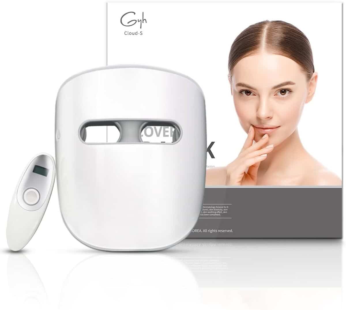 Test : masque led visage GYH 8 couleurs (RB-085) anti-âge sans fil