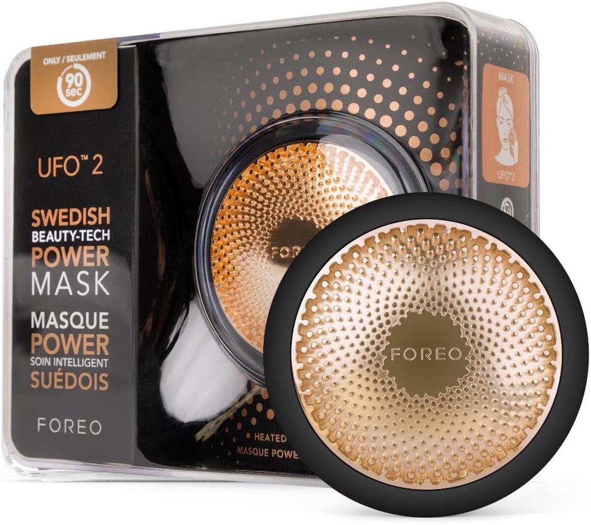 Test du Foreo Ufo 2 : masque LED visage et luminothérapie complète