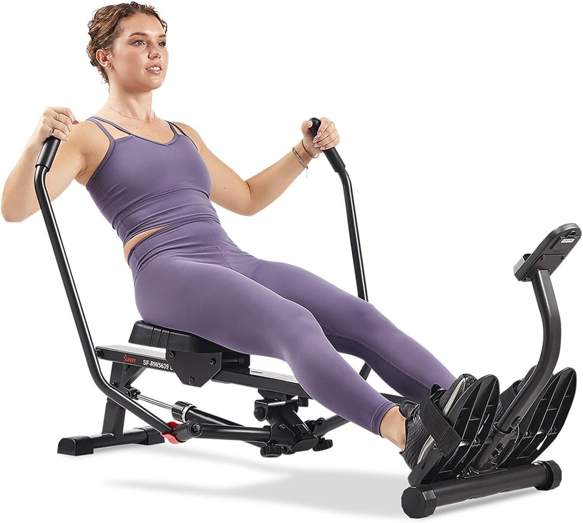 Test du rameur Sunny Health & Fitness SF-RW5639SMART : le compact intelligent pour un entraînement complet