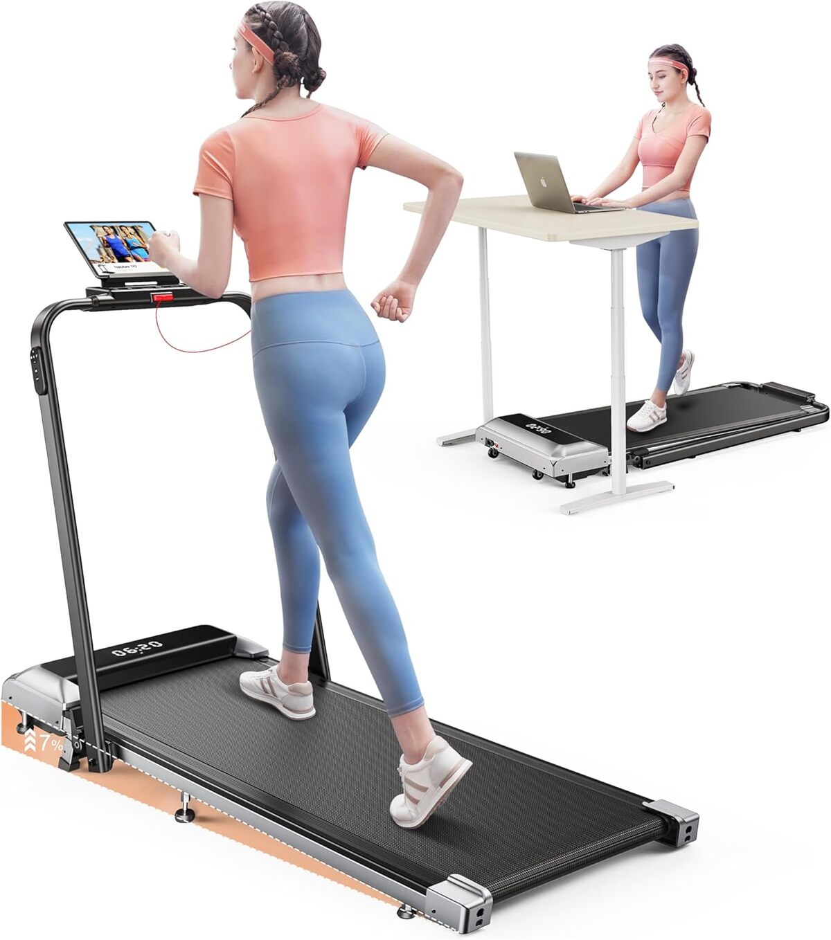 Test : tapis de course Toputure 2 en 1 performante
