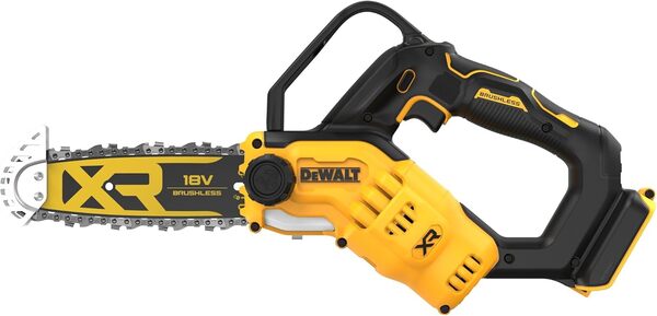 DEWALT- Tronçonneuse élagueuse XR 18V 20cm, Outil seul, DCMPS520N-XJ
