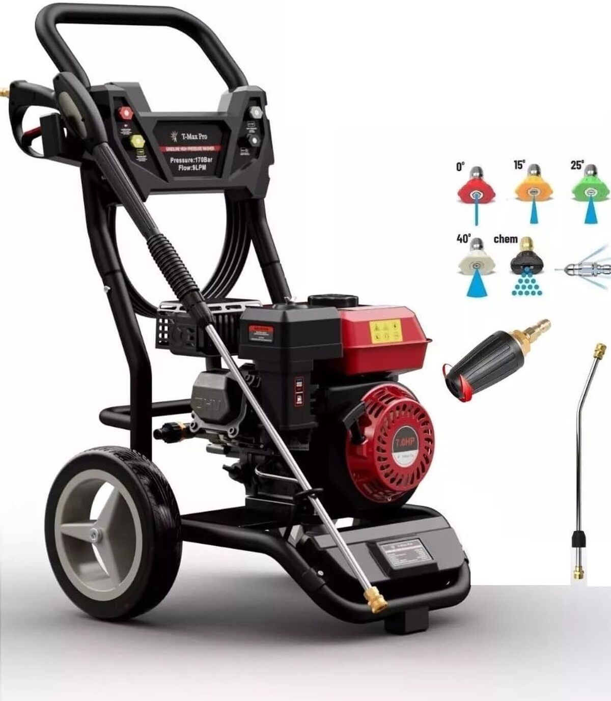 Test du nettoyeur haute pression Dealourus : puissant 8.0 HP pour nettoyage intensif