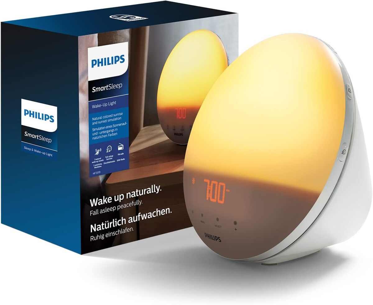 Test du radio réveil lumineux Philips Eveil Lumière HF3531/01