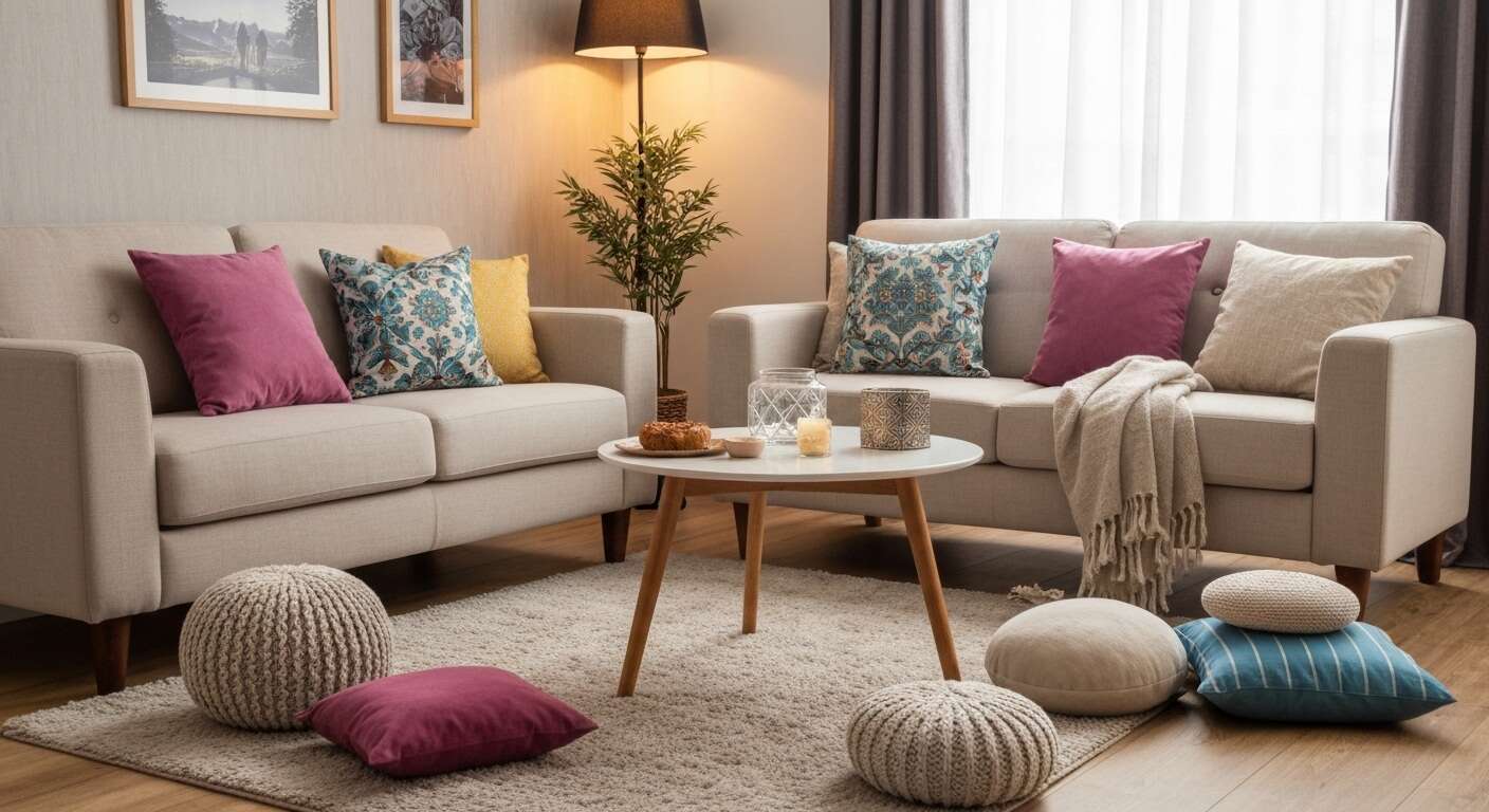 Accessoires et textiles : la touche finale à petit prix Accessoires et textiles : la touche finale à petit prix