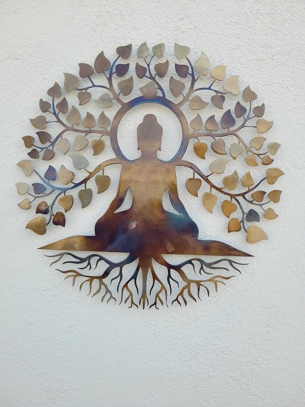 Avis : décoration murale métal Bouddha arbre de vie