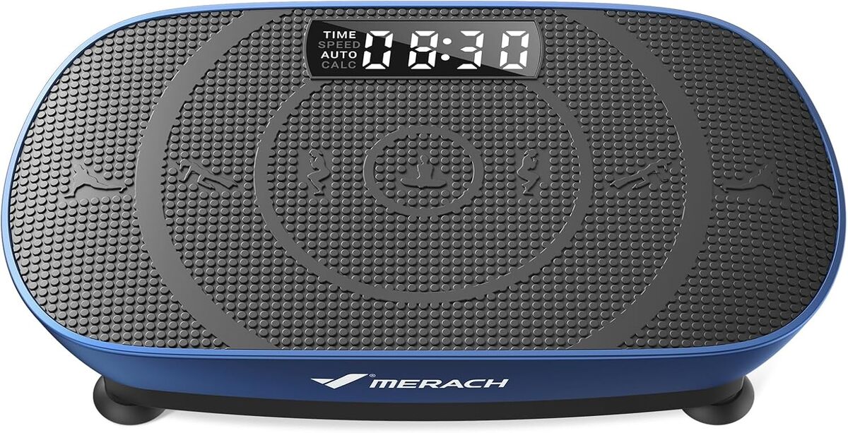 Test de la plateforme vibrante Merach : compacte et silencieuse