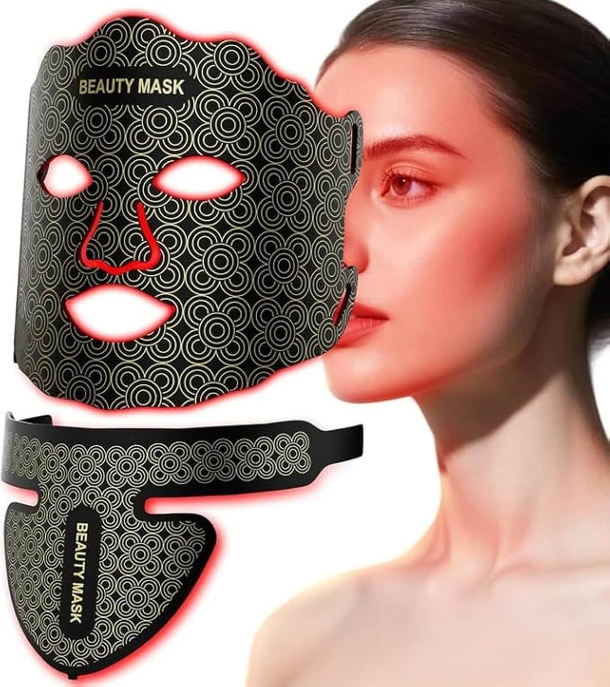 Test masque LED Rkdely : raffermissement et rajeunissement efficaces