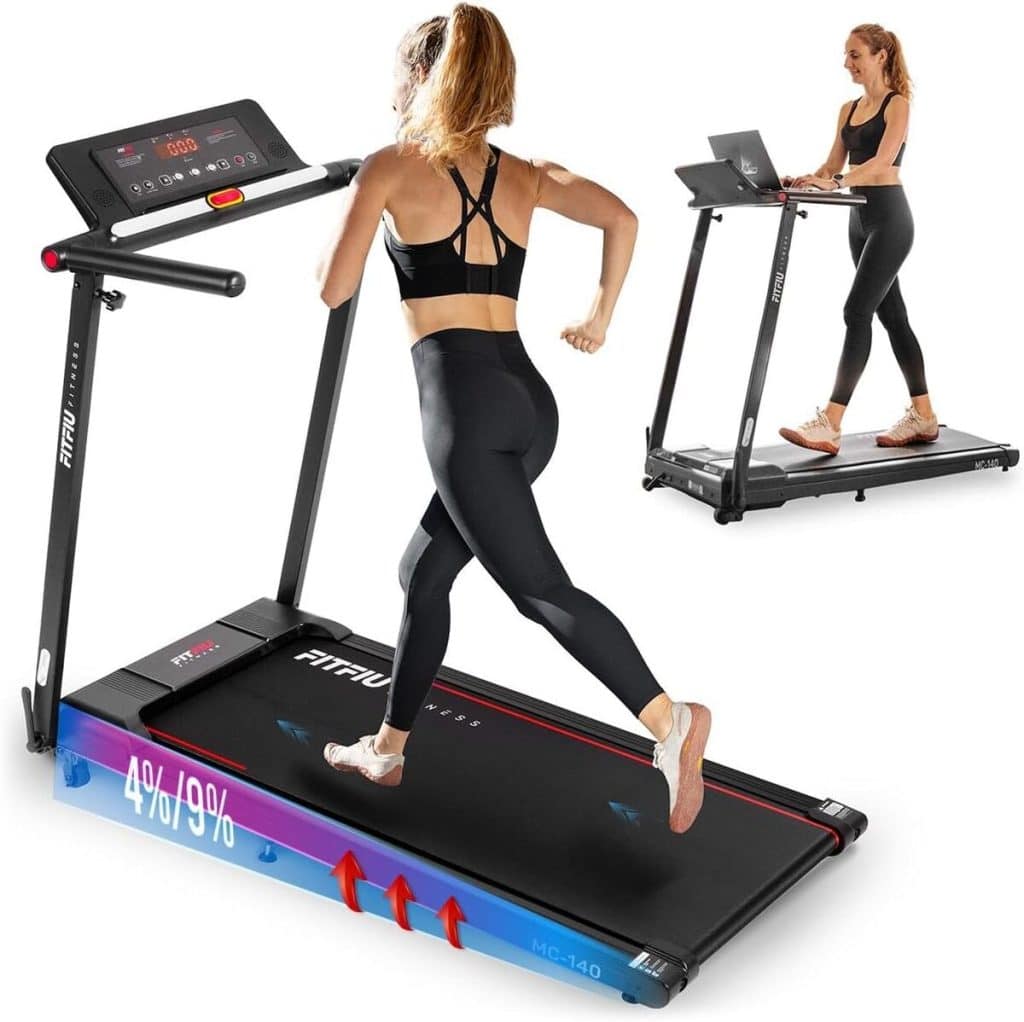 Test tapis de course FITFIU Fitness MC-140 : pliable & connecté