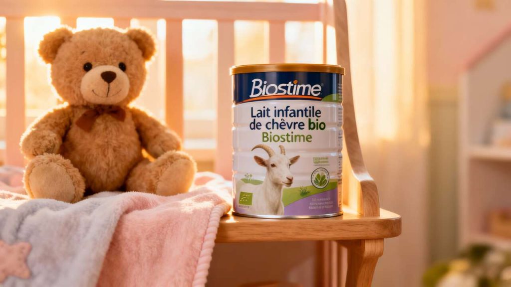Lait infantile de chèvre bio Biostime : le choix sain pour bébé