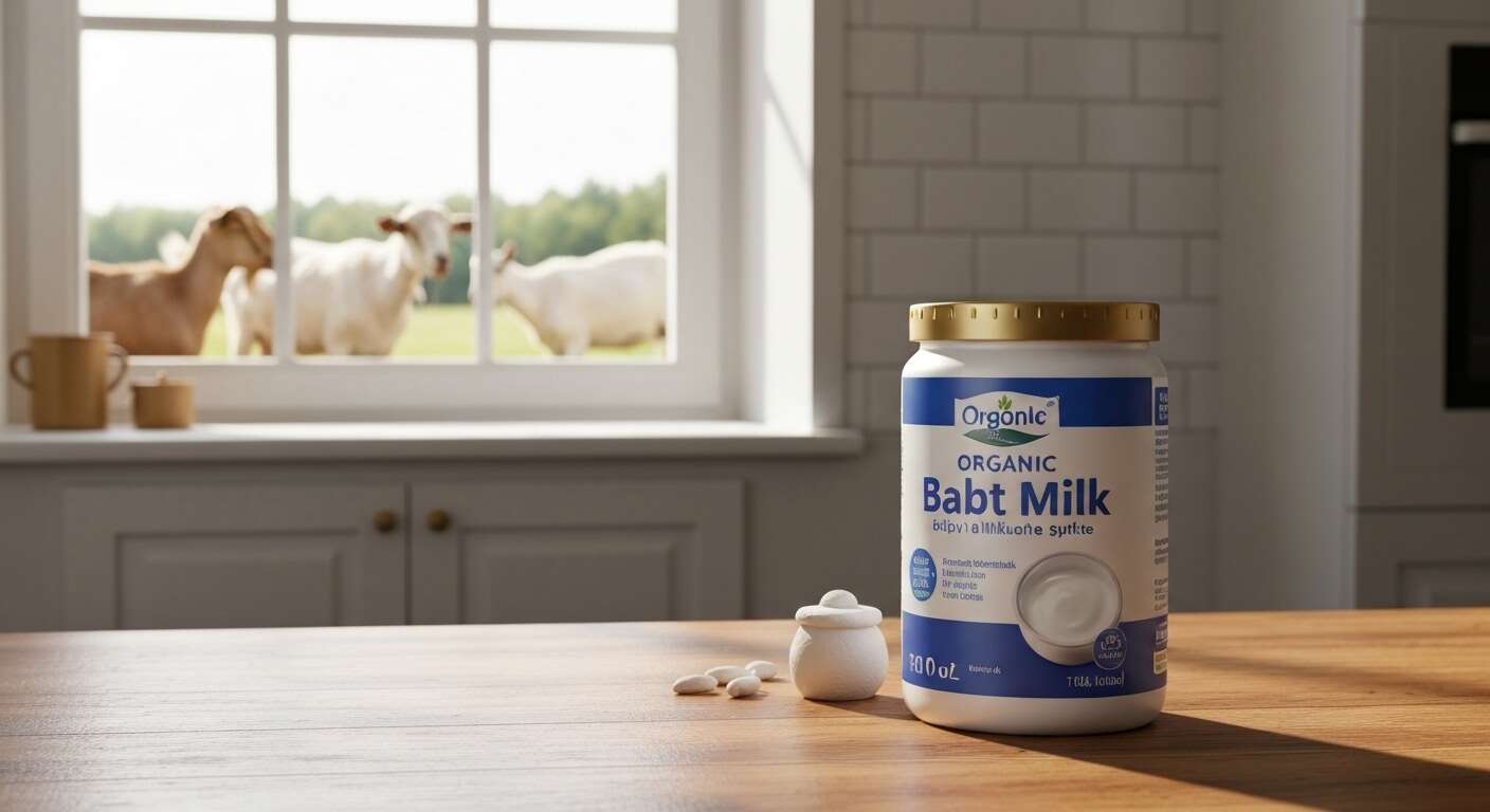 Introduction au lait infantile de ch&egrave;vre biostime