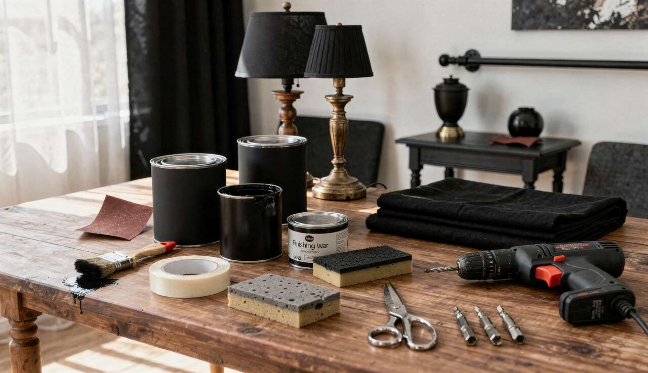 Déco Noire : idées et Inspirations pour Votre Intérieur
