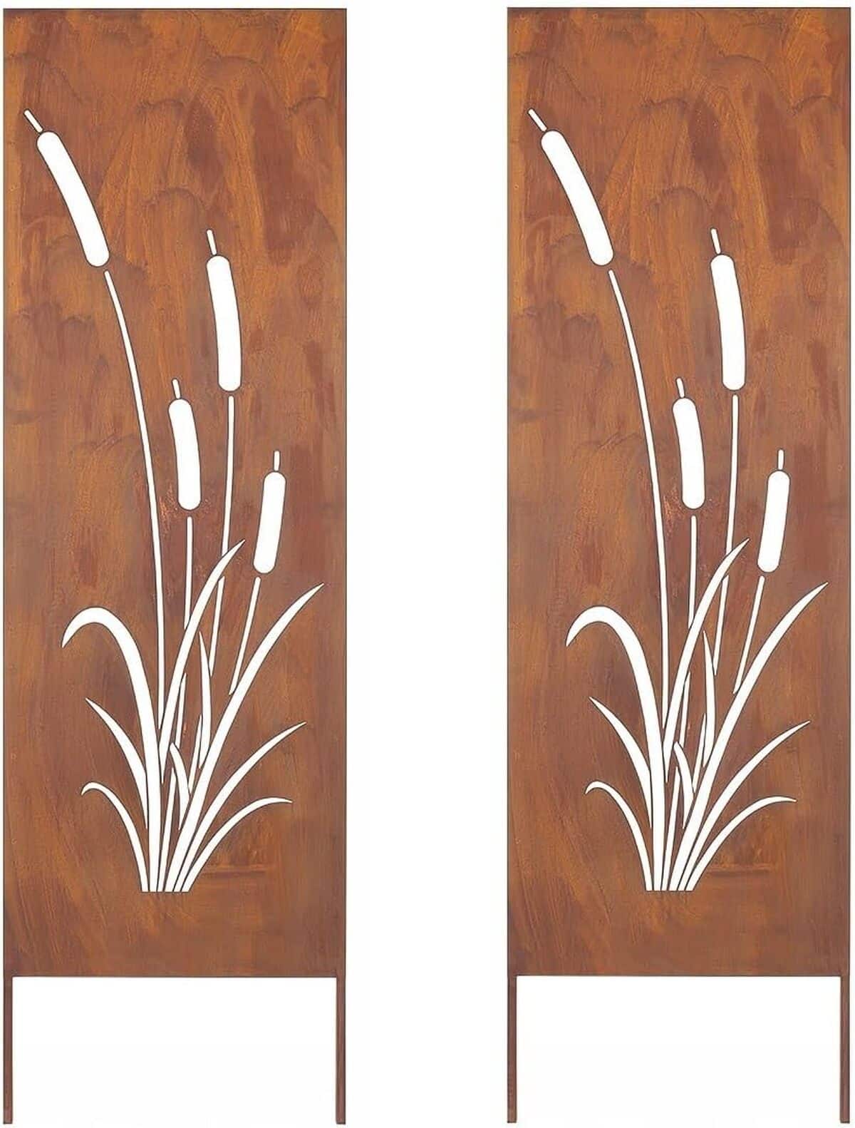 Avis sur le paravent Kapaga Corten rouille pour jardin