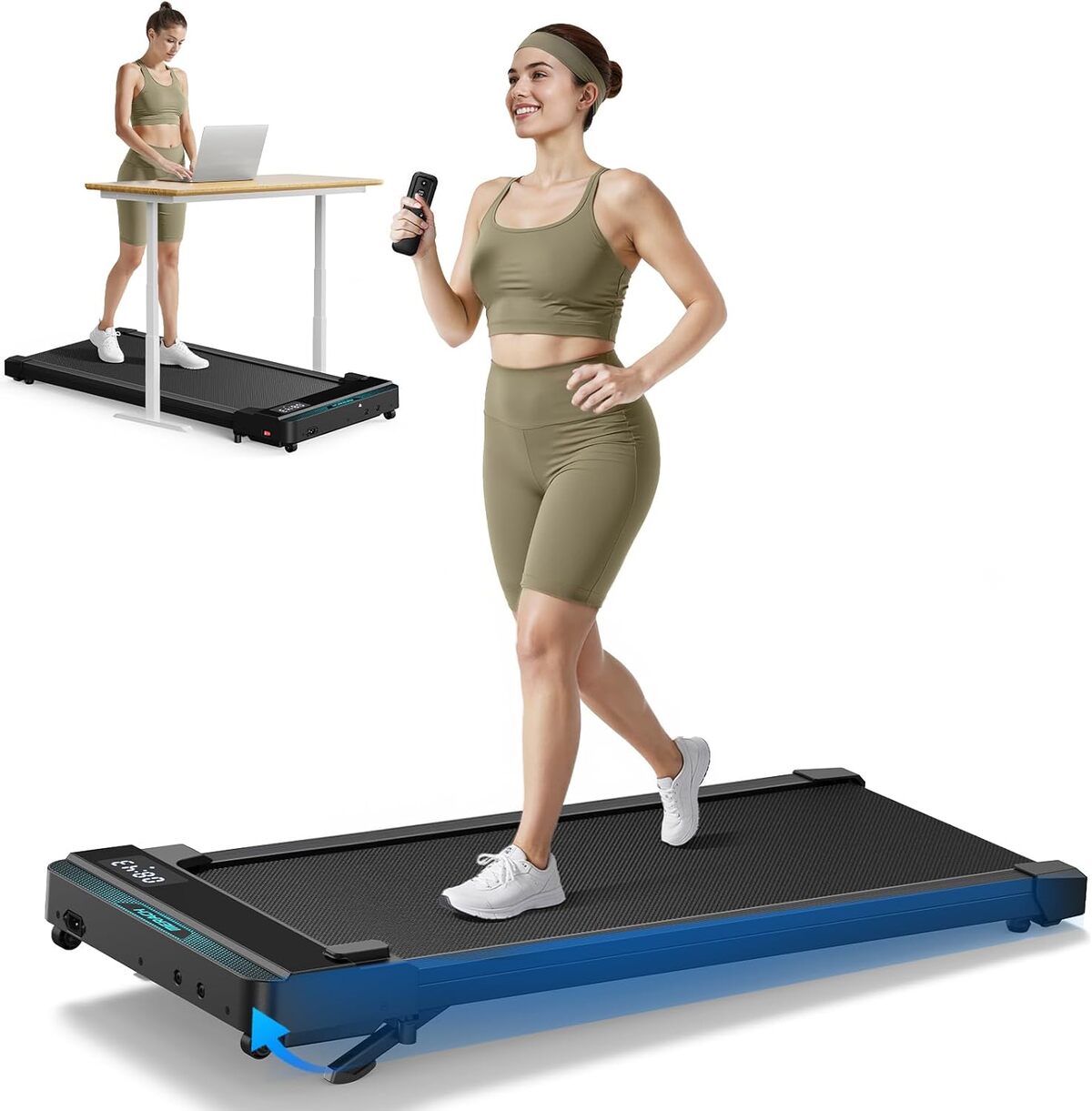 Test du tapis de course Merach 3.0HP inclinable pour maison et bureau