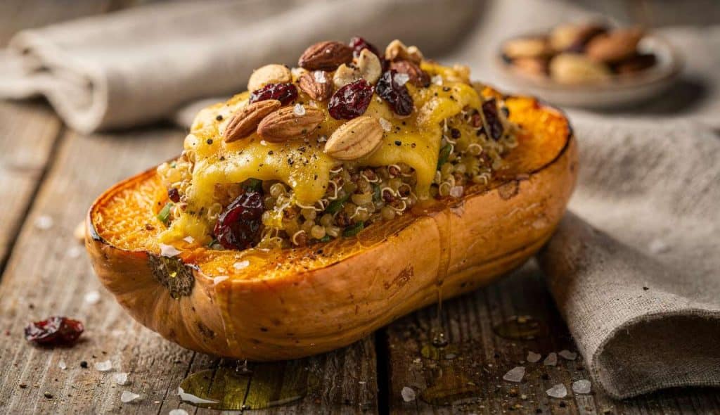 Recette de butternut farcie saine et savoureuse