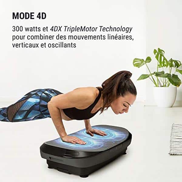Découvrez notre test complet de la Klar Fit Vibe 4DX Pro : une plateforme vibrante polyvalente et puissante avec 300W pour des séances d'entraînement efficaces à domicile