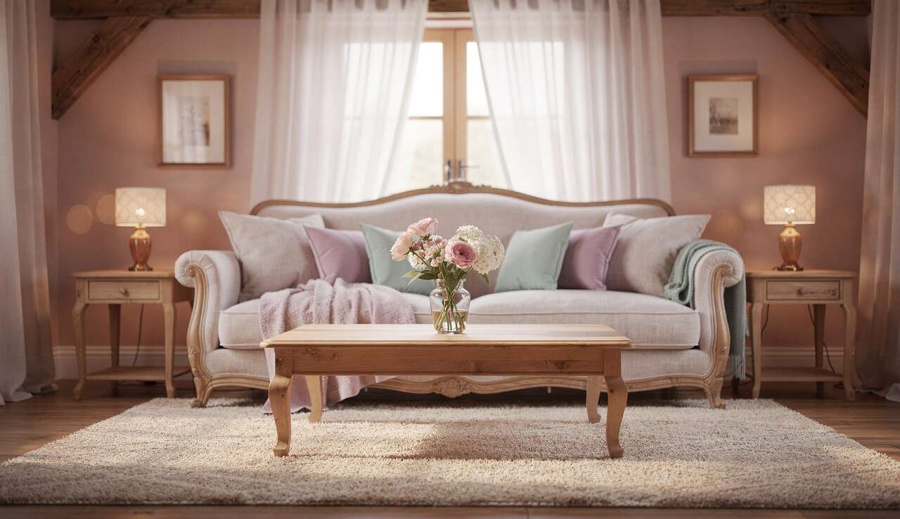 Choisir des couleurs douces et apaisantes