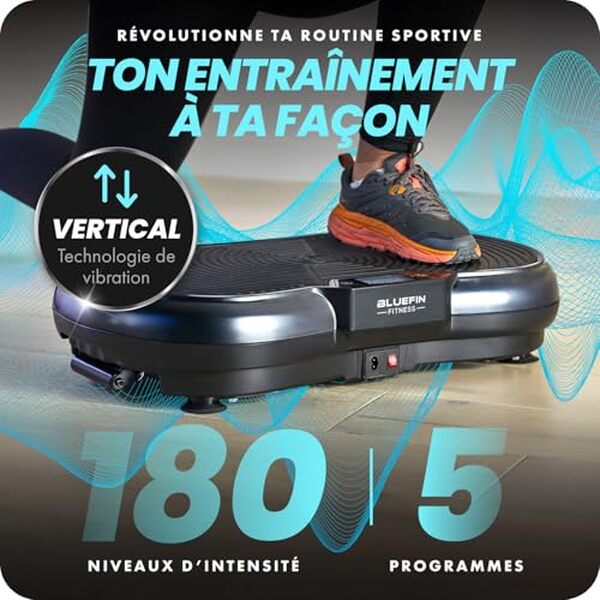 Découvrez notre test détaillé de la plateforme vibrante Bluefin Fitness Ultra Slim : efficacité, fonctionnalités et avis pour vous aider à faire le bon choix pour votre bien-être et remise en forme.