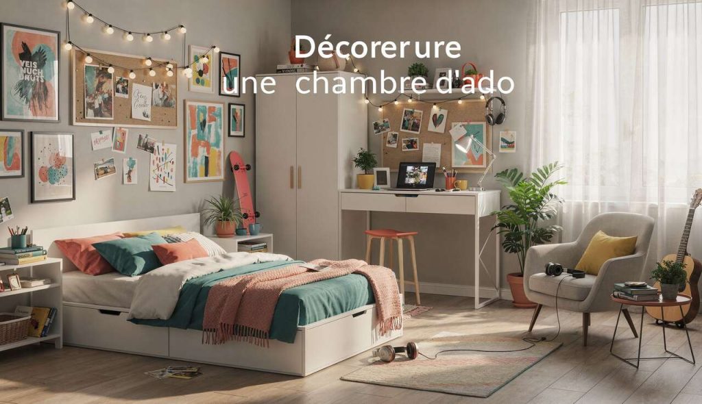13 idées originales pour décorer une chambre d'ado