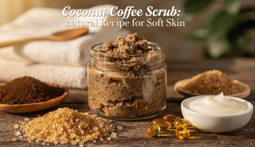 Gommage Café Coco DIY : recette Naturelle pour Peau Douce