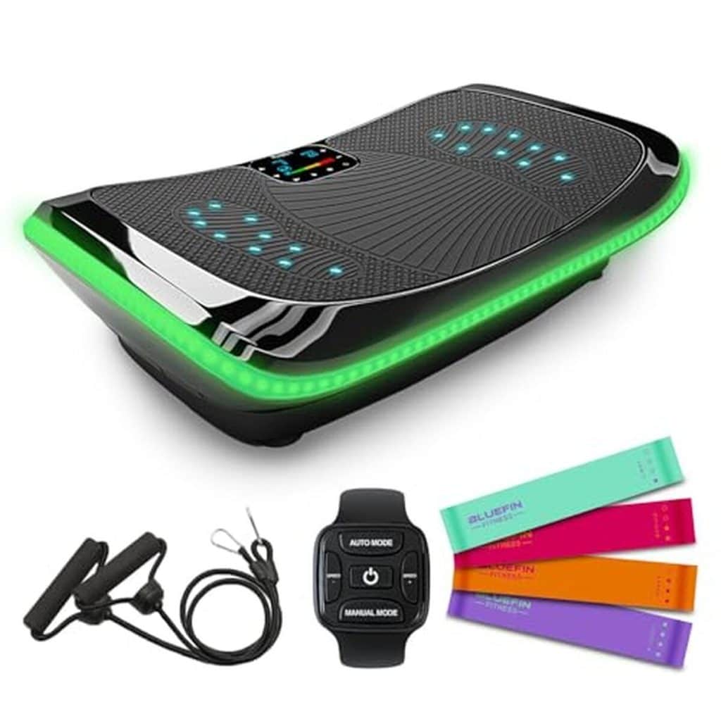 Test Bluefin Fitness : plateforme vibrante 4D et anticellulite