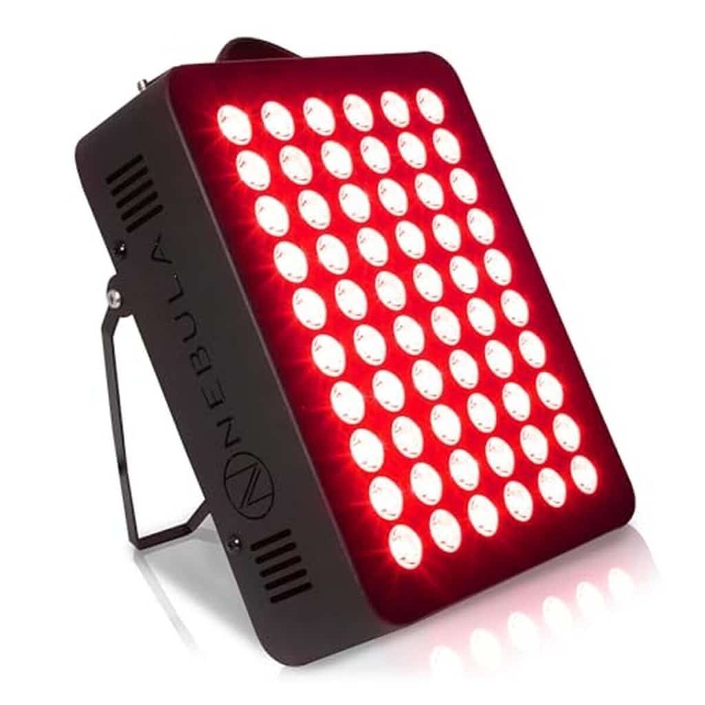Test de la lampe LED Nebula 300W : thérapie infrarouge et lumière rouge