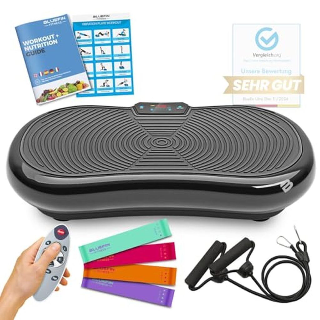 Test de la plateforme vibrante Bluefin Fitness Ultra Slim