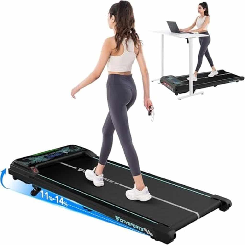 Test du tapis de course inclinable CITYSPORTS : performance et silence