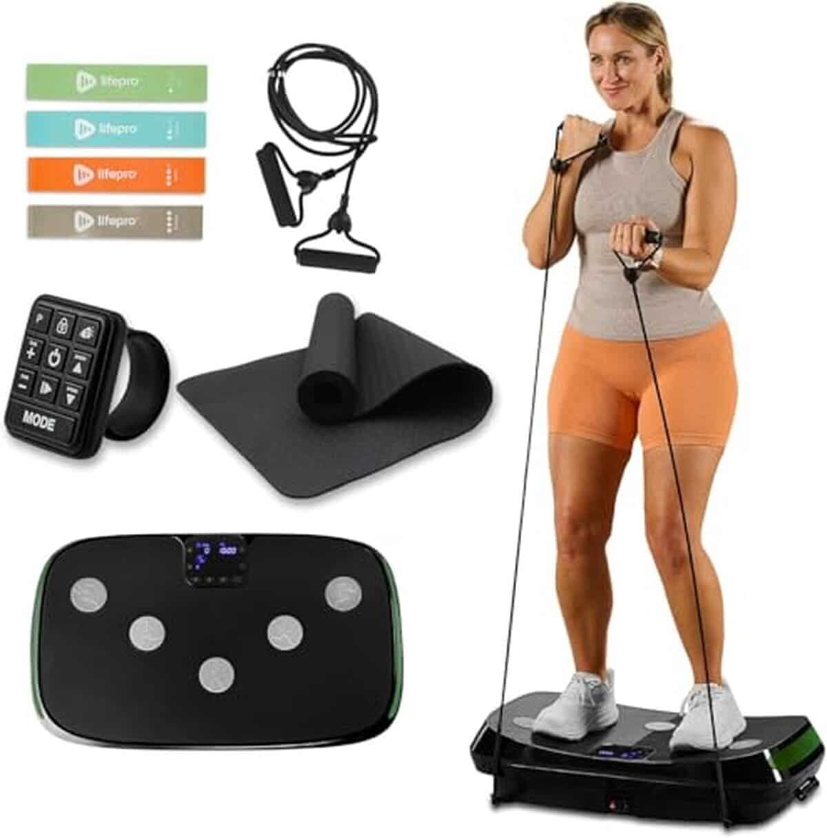 Test LifePro plateforme vibrante 3D double moteur