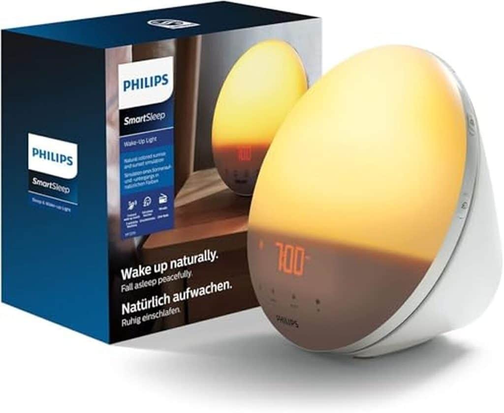 Test : philips Eveil lumière HF3519/01 avec fonction lever du soleil