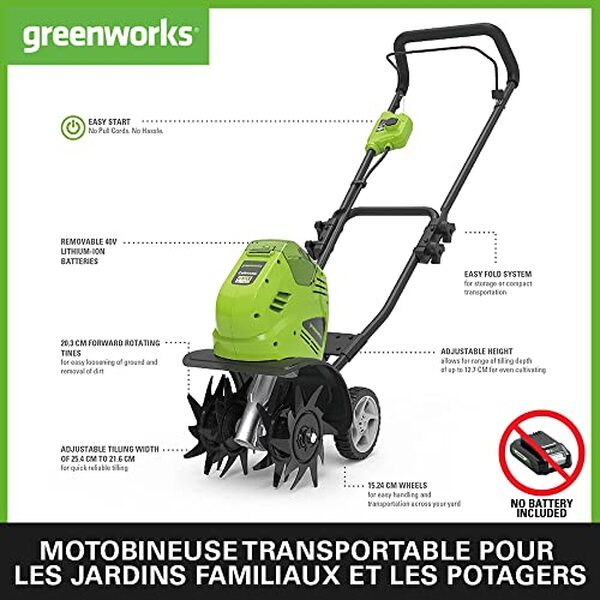 Découvrez notre test complet de la motobineuse sans fil Greenworks 40V : performance, autonomie et avis détaillés pour vous guider dans votre choix jardinage.