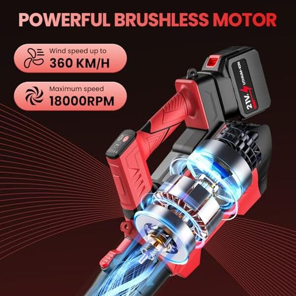 Découvrez la puissance et la polyvalence du souffleur 21V sans fil pour un entretien jardin simplifié et performant.