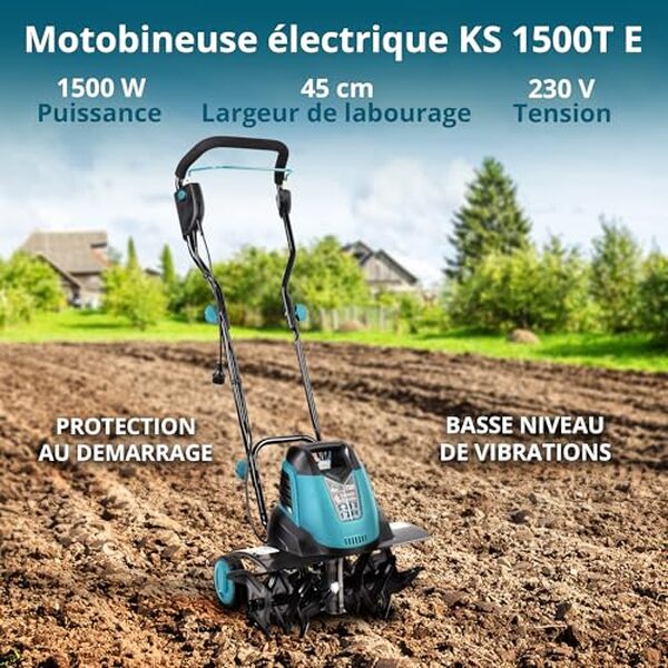 Découvrez notre test complet de la motobineuse Könner & Söhnen KS 1500 T E : performance, avis, et conseils pour optimiser les travaux dans votre jardin