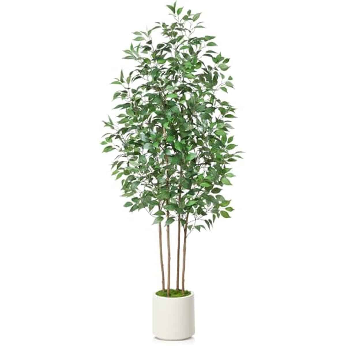 Avis Soguyi ficus artificiel 210 cm : élégance et style pour votre intérieur