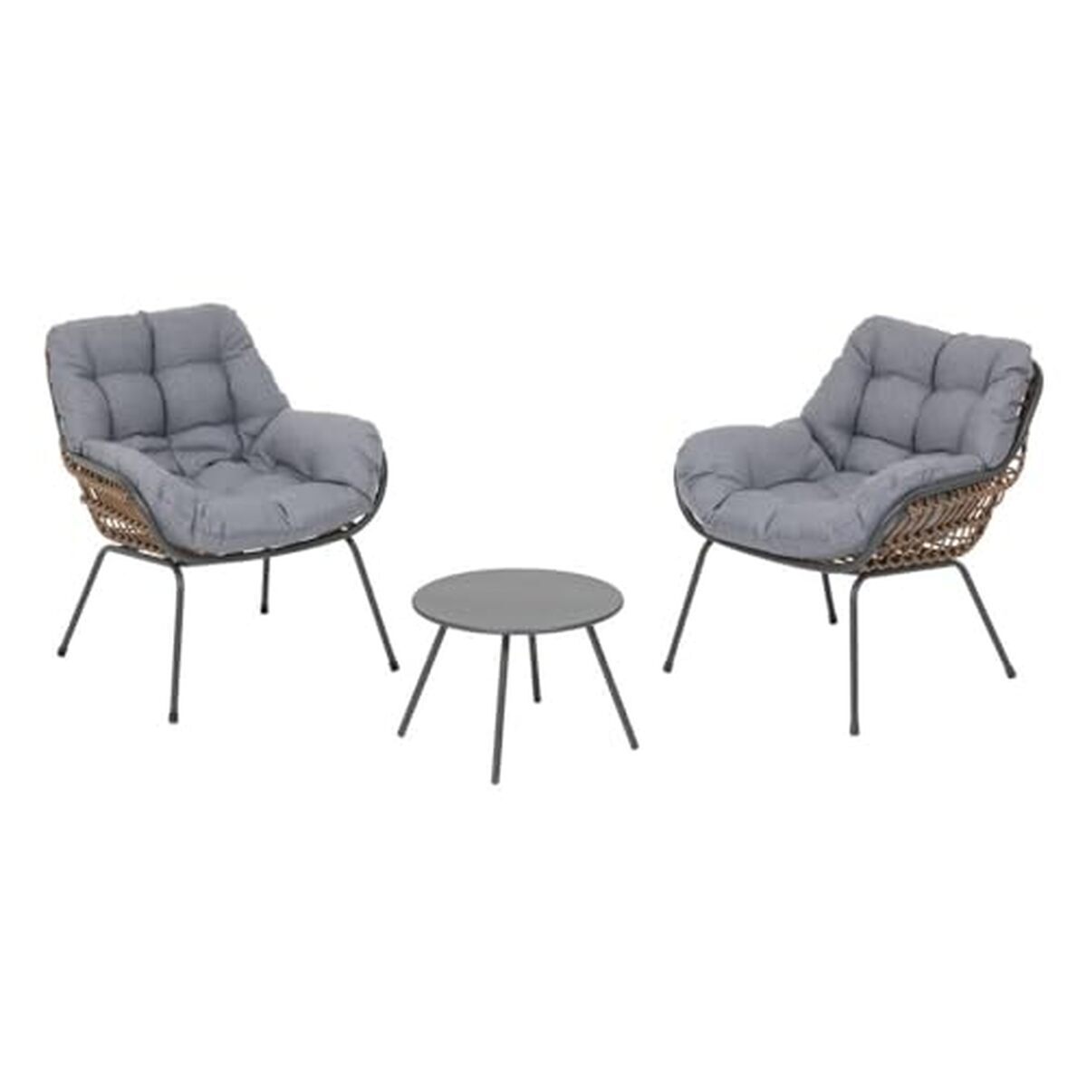Test du salon de jardin duo Paopao Hespéride graphite