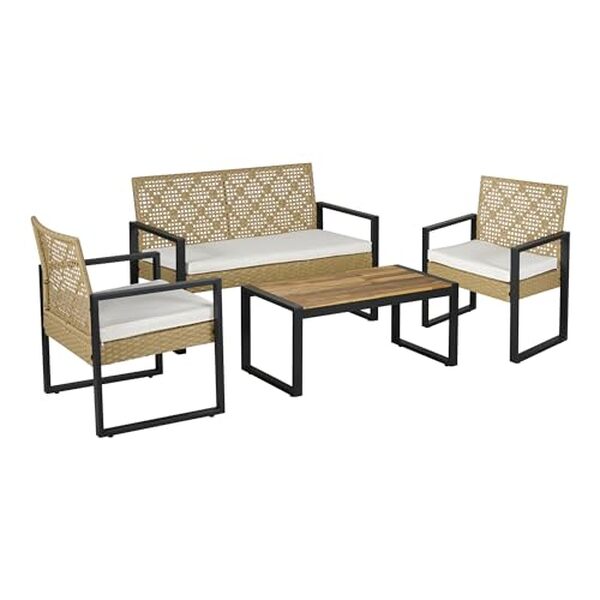 Découvrez notre test détaillé du salon de jardin casa.pro 4 pièces en acier et bois d'acacia : design moderne, matériaux durables et confort optimal pour votre extérieur.