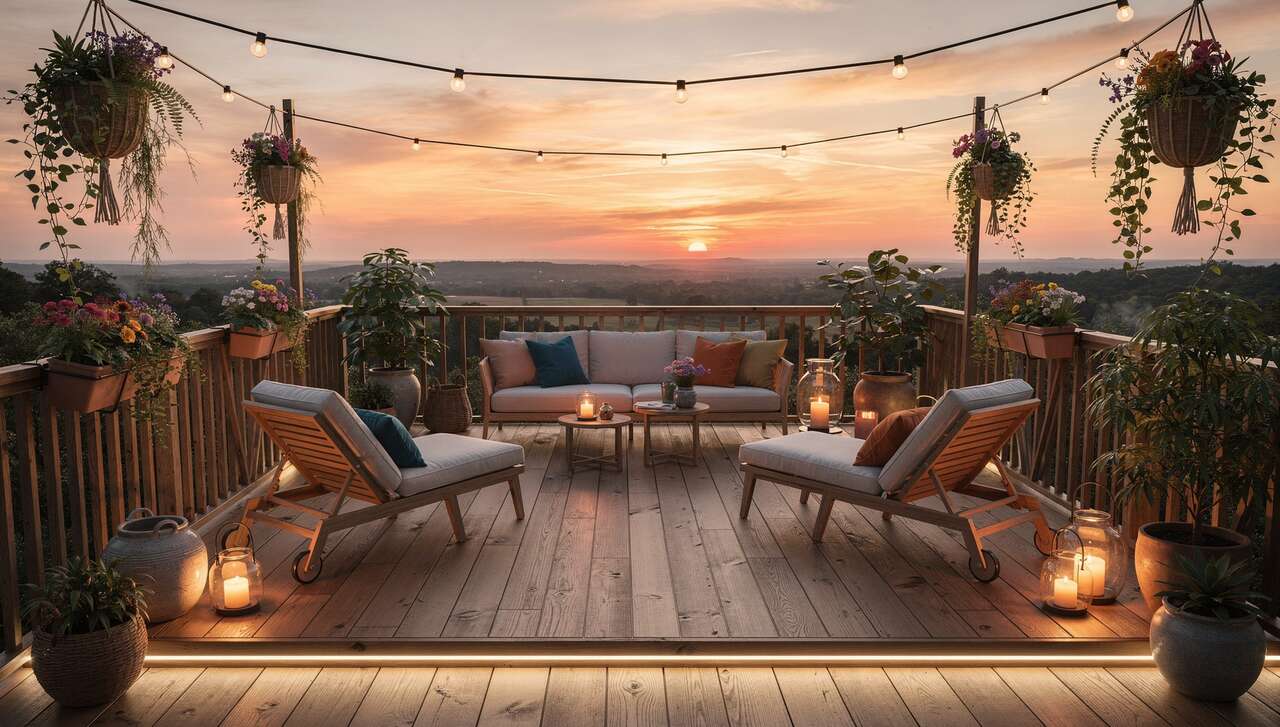 Idées créatives pour aménager votre terrasse en bois