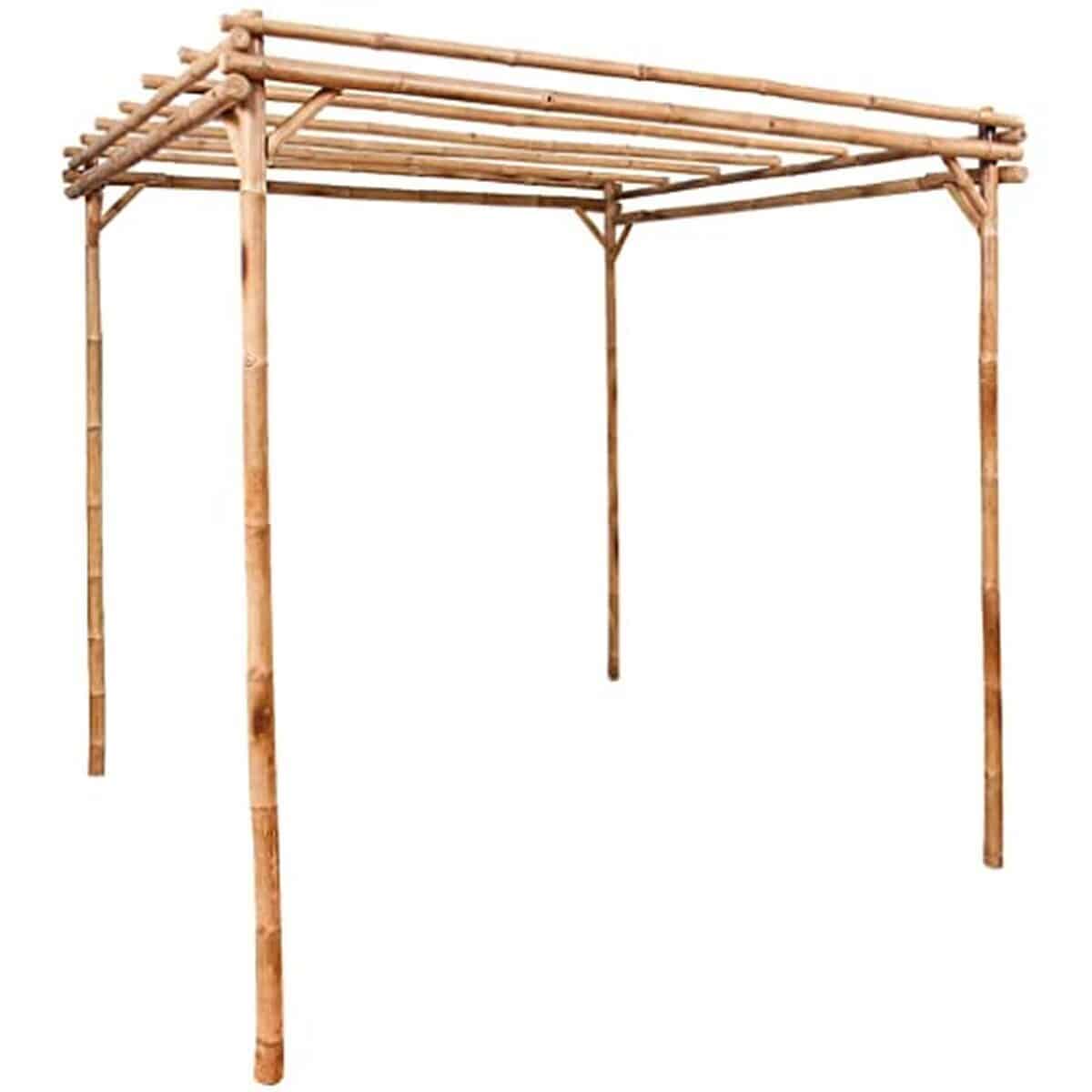Test de la pergola générique bambou : élégance et fonctionnalité en 170x170x220 cm