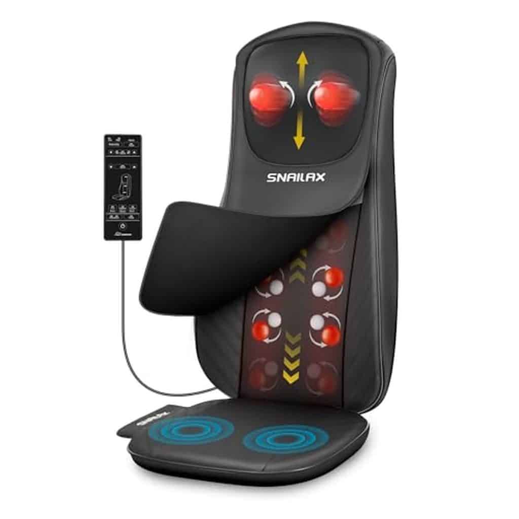 Test du masseur dorsal Snailax Shiatsu avec chaleur