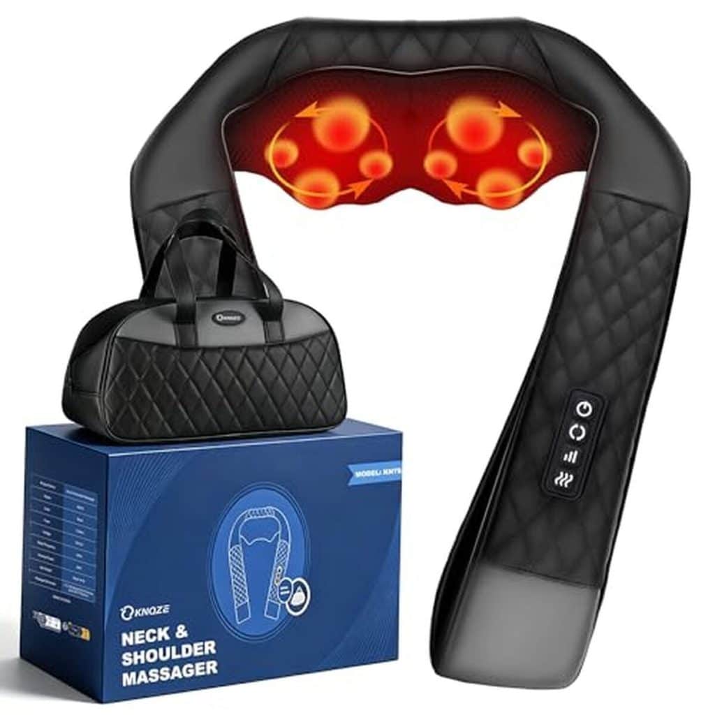 Test du masseur shiatsu KNQZE : soulagement musculaire 4D