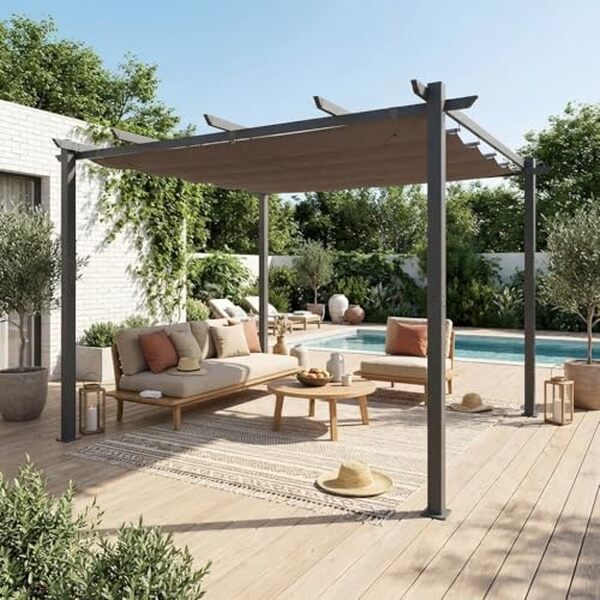 Découvrez notre test complet de la pergola aluminium Isla 3x3m d'Alice's Garden : caractéristiques, installation, avantages et avis pour bien choisir votre pergola. 