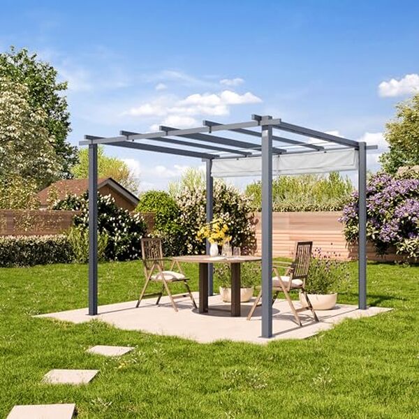 Découvrez notre test détaillé de la pergola PRIMEYARD 3x3 m avec toit rétractable en acier : avantages, caractéristiques et avis pour bien choisir votre pergola.