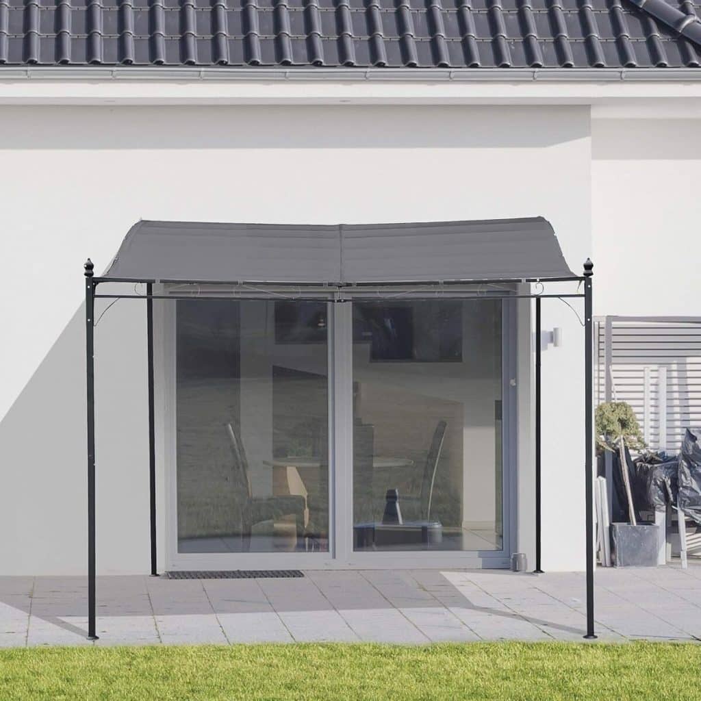 Test de la pergola Outsunny 3x3 m adossable
