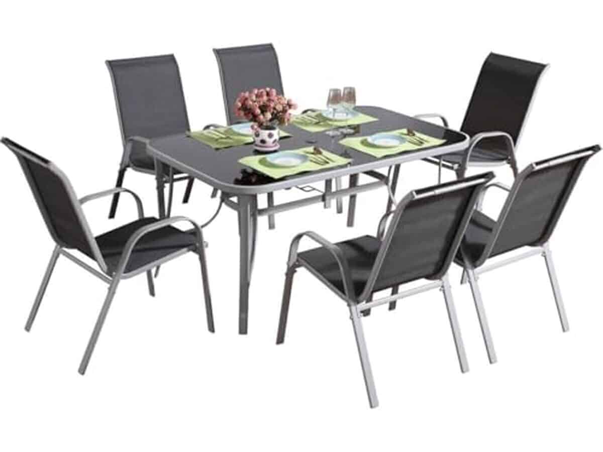 Test du salon de jardin Cordoba Phoenix : confort et robustesse pour 6 personnes