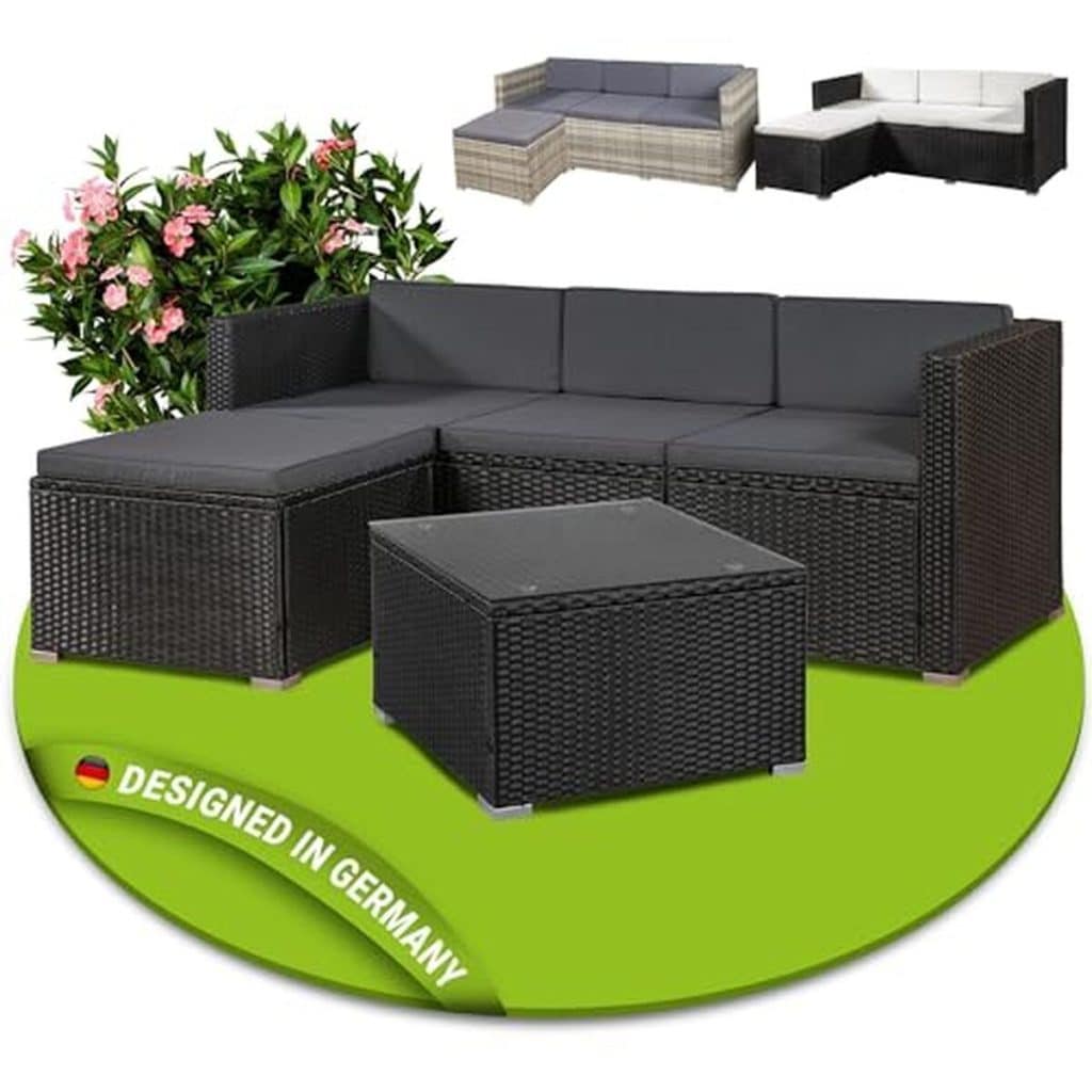 Test du salon de jardin Juskys Punta Cana : confort et résistance