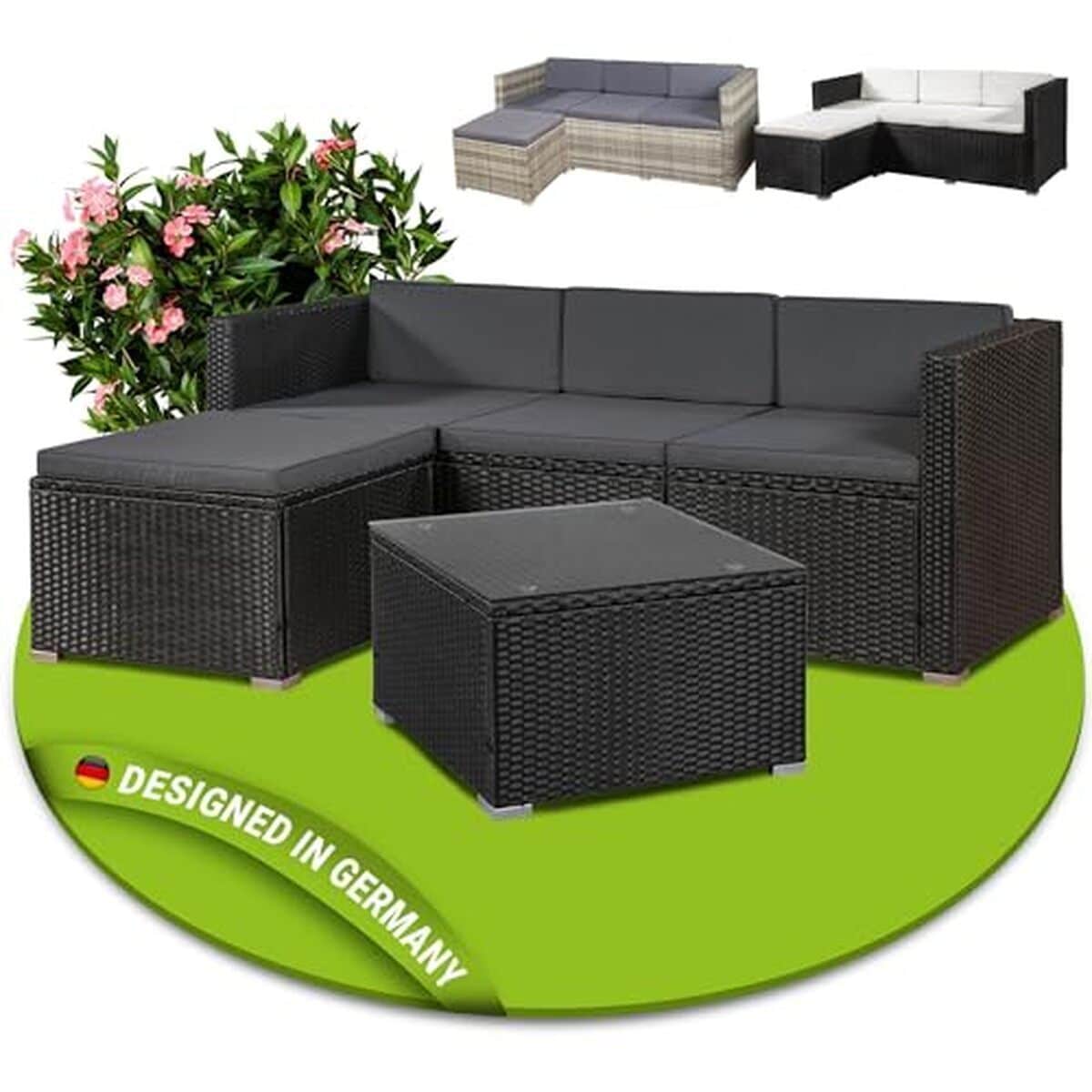 Test du salon de jardin Juskys Punta Cana : confort et résistance