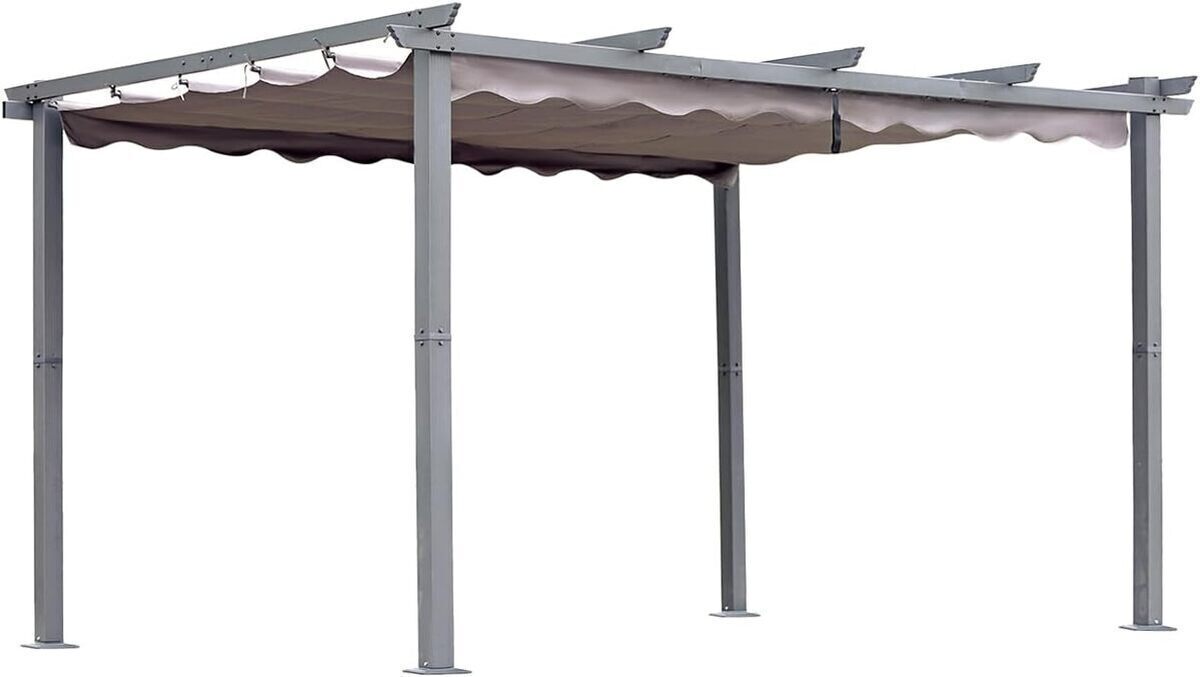 Test : pergola angel living aluminium 4x3m, élégance et protection uv